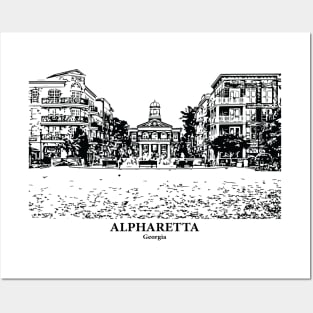 Alpharetta - Georgia Posters and Art